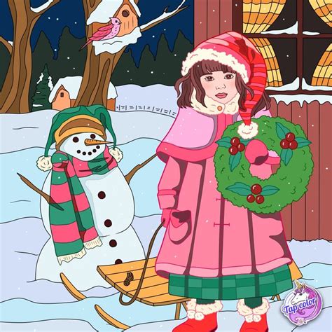 Pin By Anitha J Son Lehto On Christmas Coloring Pictures Anime