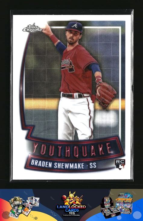 Topps Chrome Update Braden Shewmake Youthquake Ebay