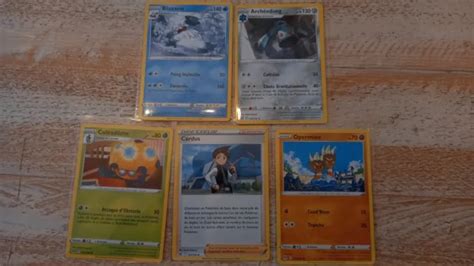 LOT DE 5 Cartes Pokémon Épée Et Bouclier Origines Perdues FR EUR 2 50