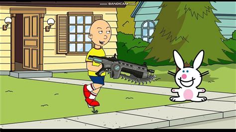 Caillou Kills The Easter Bunny And Gets Grounded Youtube