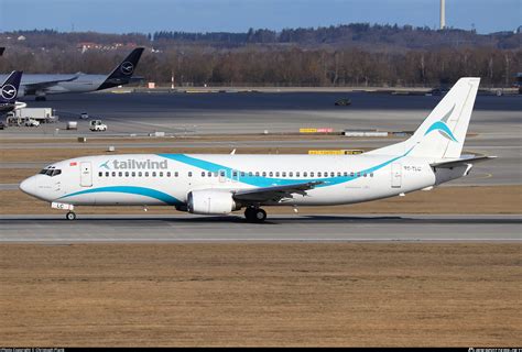 TC TLC Tailwind Airlines Boeing 737 4Q8 Photo By Christoph Plank ID