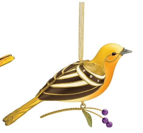 Hallmark Ornament Beauty Of Birds Lady Oriole Ltd Ed Walmart