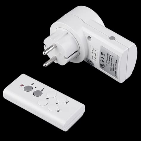 Outdoor Remote Control Outlet Wireless Light Switch Socket Plug Waterproof DP | eBay