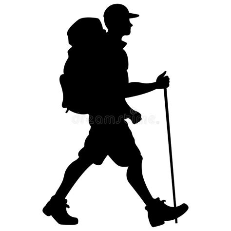 Backpacker Silhouette