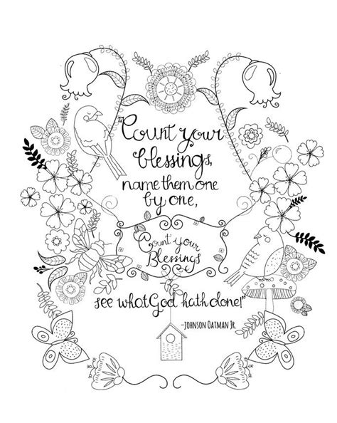 Count Your Blessings Coloring Book