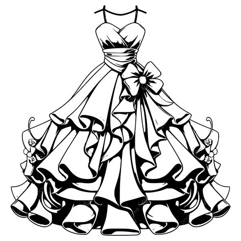Free Dresses Coloring Pages [2025]