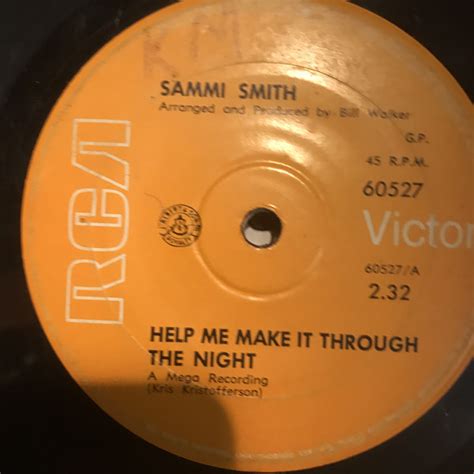 Sammi Smith – Help Me Make It Through The Night (1971, Vinyl) - Discogs