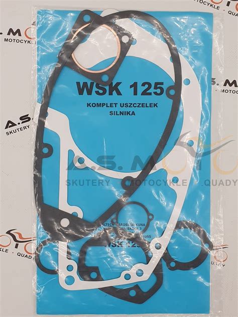 Uszczelki Silnika Komplet Wsk 125 A S MOTO Motoryzacja EMPIK