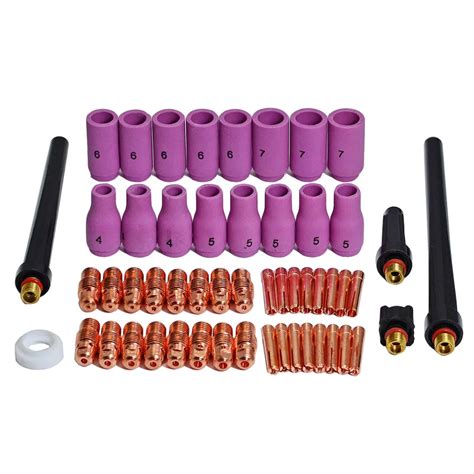 Tig Kit Alumina Nozzles And Collet Bodies Consumables Accessories Fit Tig Torch Wp Sr Pda Db 9 20