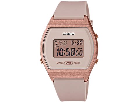 Ripley RELOJ CASIO MUJER DIGITAL LW204 4A NUDE CASUAL