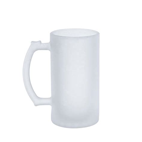 Best Selling 12 16 25oz Transparent Glass Mug Frosted Sublimation Glass