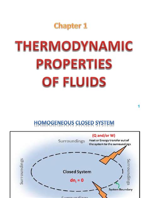 1 Thermodynamic Properties Of Fluids Download Free Pdf Systems