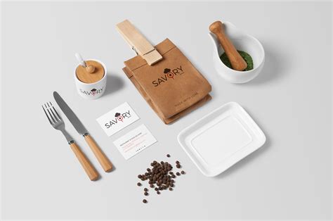 Brand | Savory | Restaurant & Food Delivery on Behance