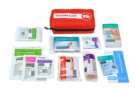 Trauma Care First Aid Kit Refill Pack Trauma Care Module Lfa