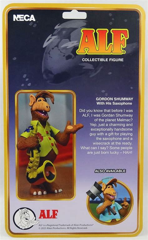 Alf Neca Toony Classic Saxophone Gordon Shumway