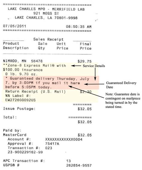 Tracking number on certified mail receipt - pgnipod