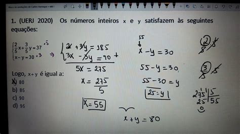 Sistema Linear X Exerc Cios Braincp