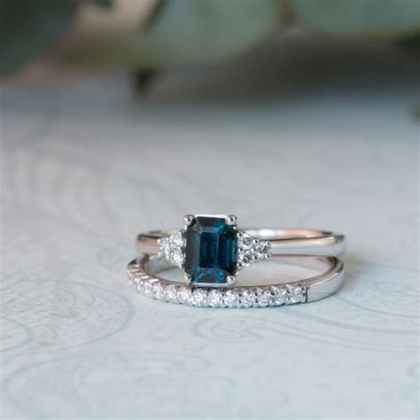 Peacock Teal Sapphire Rings South Africa By Katannuta Diamonds