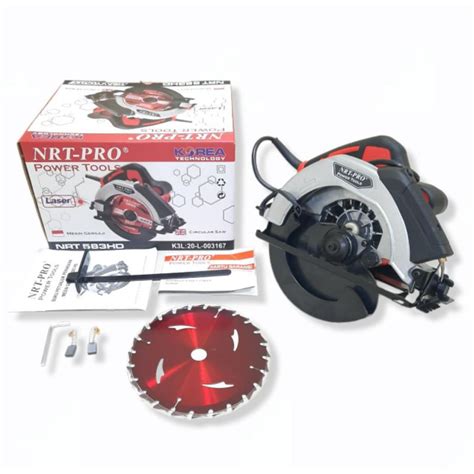 Jual Circular Saw Inch Nrt Pro Hd Laser Mesin Gergaji Potong