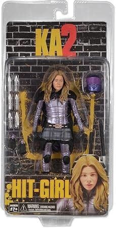 Amazon NECA Series Kick Ass Hit Girl Unmasked Scale Action Figure Toys Games