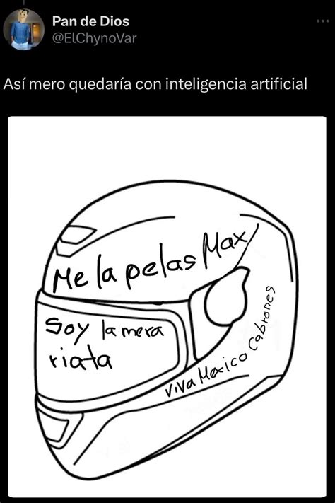 Los Memes De Los Mexicanos Transforman El Casco De Checo Pérez En Una