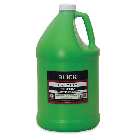 Blick Premium Grade Tempera Yellow Green Gallon Michaels