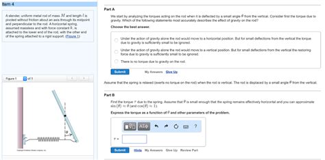 Solved Part C What is the angular frequency w of | Chegg.com