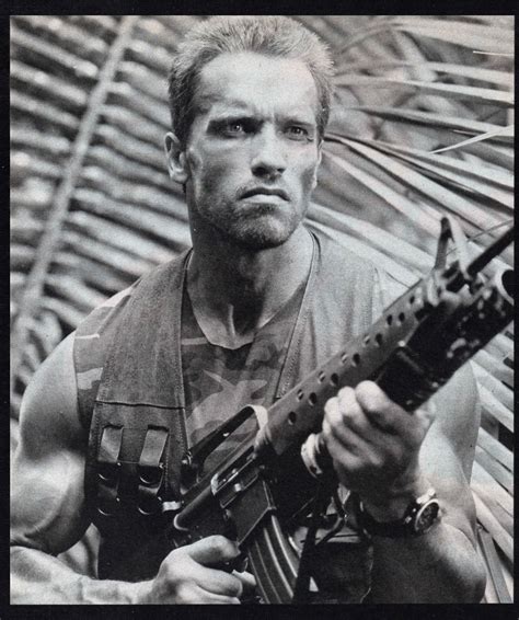 Predator 1987 Arnold Schwarzenegger As Major Alan Dutch Schaefer
