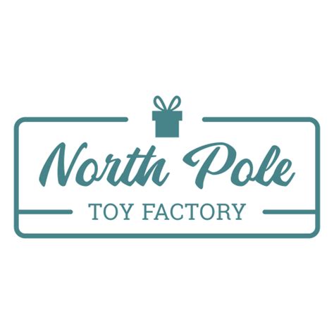 Christmas North Pole Stamp Lettering Transparent Png And Svg Vector File