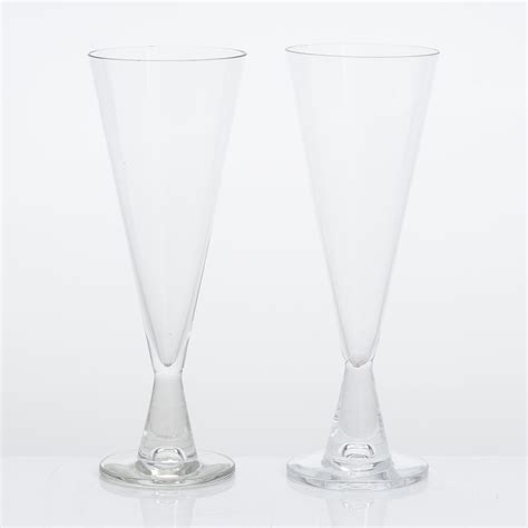 Tapio Wirkkala Champagneglas 14 St Tiima Iittala I Produktion