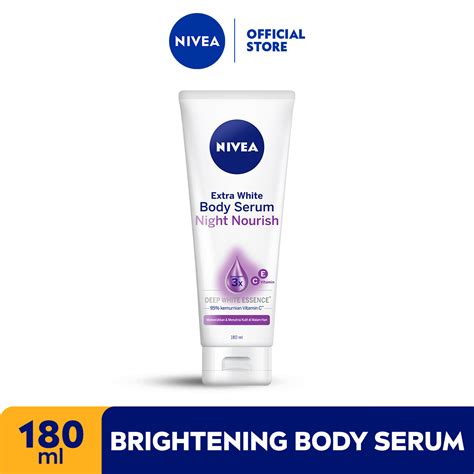 Promo Nivea Extra White Night Nourish Serum 180 Ml Diskon 10 Di