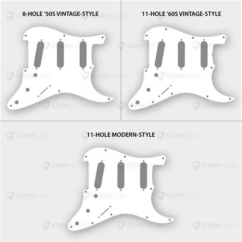 Fender Strat Pickguard Big Wave Custom Pickguard Graphic Etsy