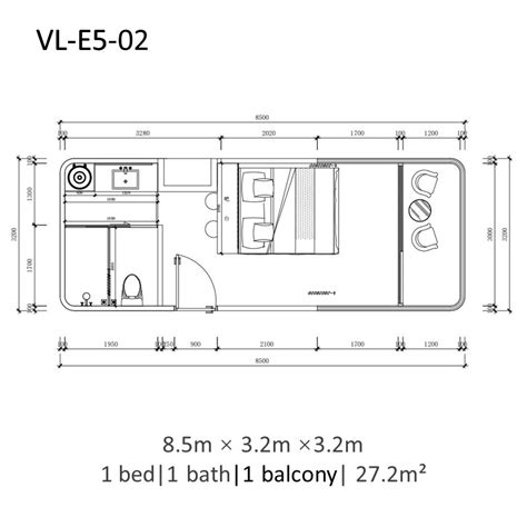 Volferda E With Beds Bath And Balcony Volferda Space Capsule House