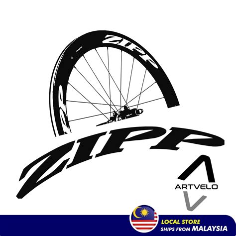 Zipp Pcs Wheelset Cycling Sticker Decals For To Mm High Profile