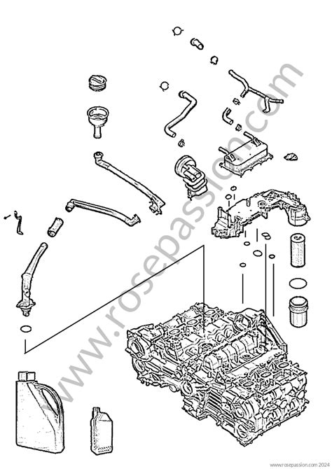 Engine And Fuel Feed Diagrams For Porsche Boxster 981 2013 Boxster Cabrio Manual