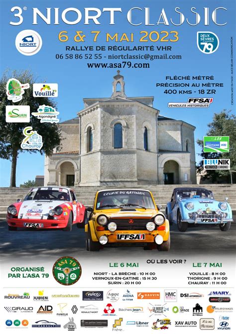 Calam O Programme Rallye Niort Classic