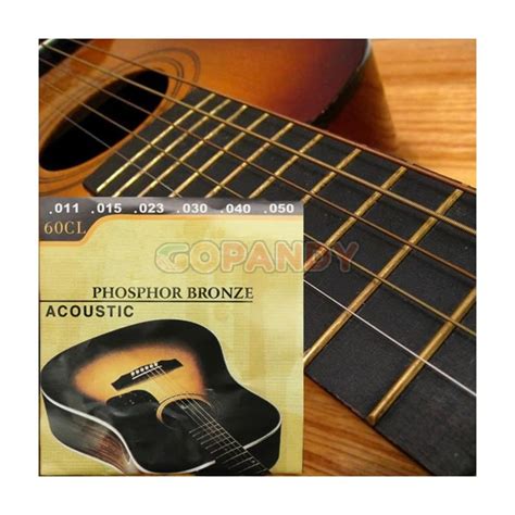 Fender 60CL Phosphor Bronze Acoustic Guitar Strings | Gopandy Musical