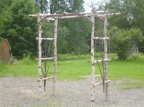 Project Working Complete Build A Rustic Arbor