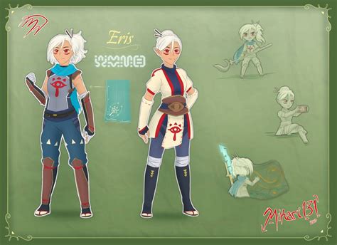 Breath Of The Wildbotw Sheikah Oc By Mikari131 Breath Of The Wild