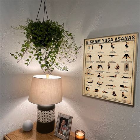 Bikram Yoga Asanas Poster Yoga Poster Yoga Knowledge Yoga Etsy