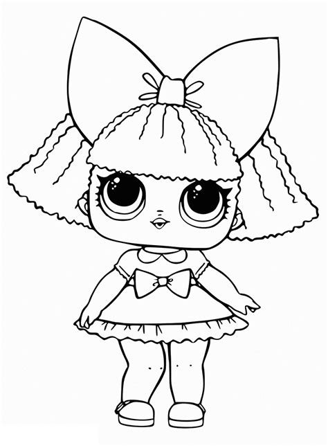 Lol Surprise Doll Para Colorear Imprime Gratis Toda La Serie