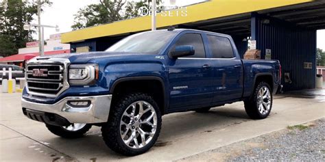 2017 Gmc Sierra 1500 With 24x10 30 Factory Reproductions Fr59 And 35 12 5r24 Comforser Cf3000