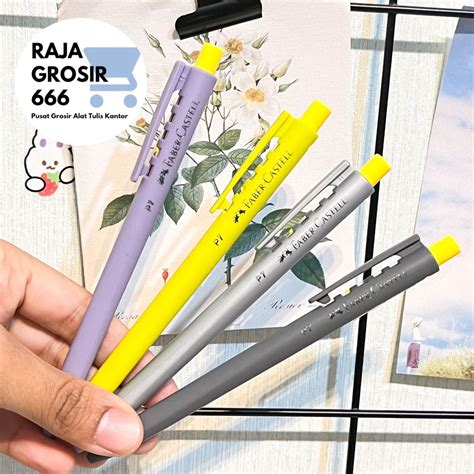 Jual Pulpen Faber Castell P Pena Pastel Cetek Mekanik Ballpoint Tinta