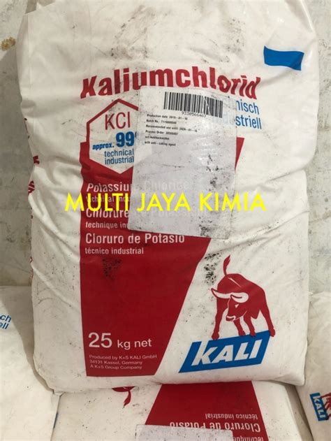 Jual Potassium Chloride Kcl Kalium Klorida Teknis 1kg Kota Tangerang Selatan Multi Jaya