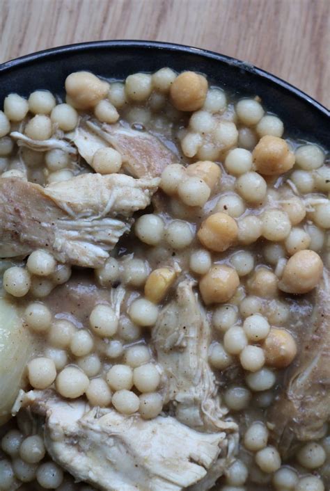 Moghrabieh With Chicken By Zaatar And Zaytoun Lebanese Recipes Recipe Lebanese Recipes