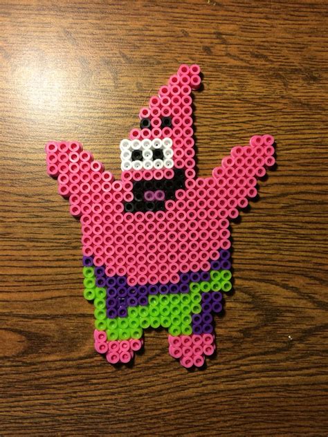 Patrick Spongebob Easy Perler Beads Ideas Diy Perler Bead Crafts Diy Perler Beads Perler