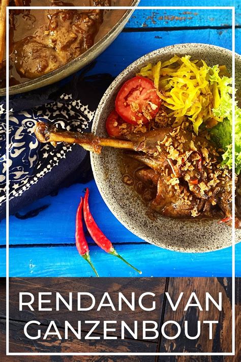 Rendang van Ganzenbout - René in de Keuken