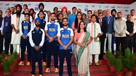 Sports Minister Mandaviya Wishes Indian Contingent Heading To Paris