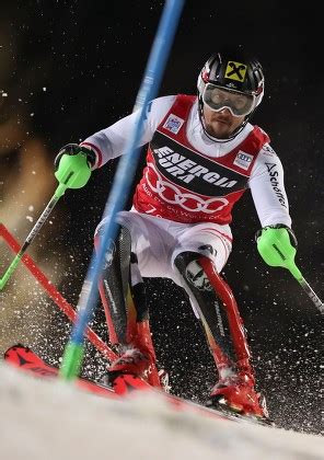 Austrias Marcel Hirscher Competes On His Editorial Stock Photo Stock