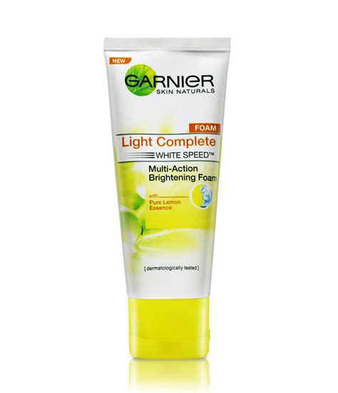 Garnier Light Complete Multi Action Brightening Foam Pure Lemon Essence